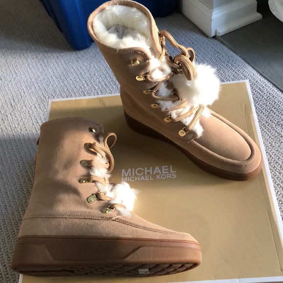 MICHAEL Michael Kors Shoes - Michael Kors Juno Lace Up boot